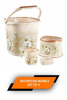 Nayasa Bathroom Marble Set Of 4